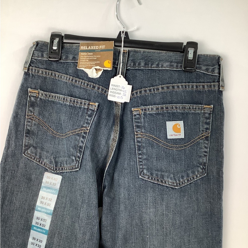 NEW‎ Carhartt Men's Holter Jeans Relaxed Fit size 30x32 - Picture 6 of 7